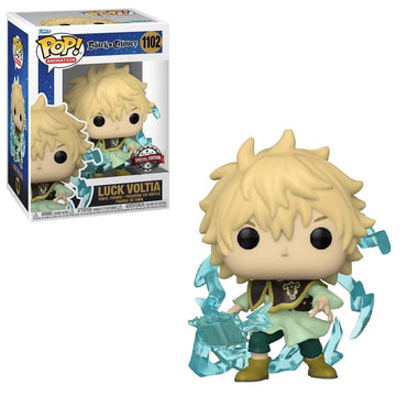 Luck Voltia (Glow Chase) #1102 Black Clover Pop! Vinyl PRE-OWNED