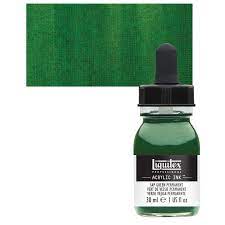 Liquitex Acrylic Ink Sap Green Permanent