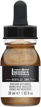Liquitex Acrylic Ink Iridescent Rich Bronze