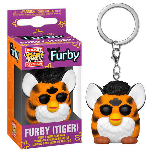 Hasbro - Tiger Furby Pop! Keychain
