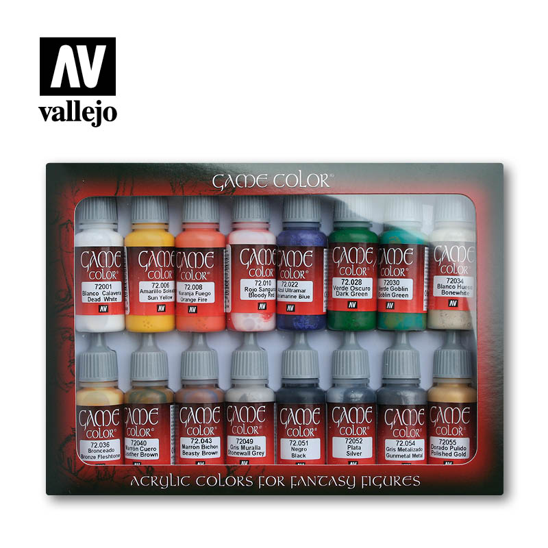 Vallejo Game Colour - Introduction 16 Colour Set