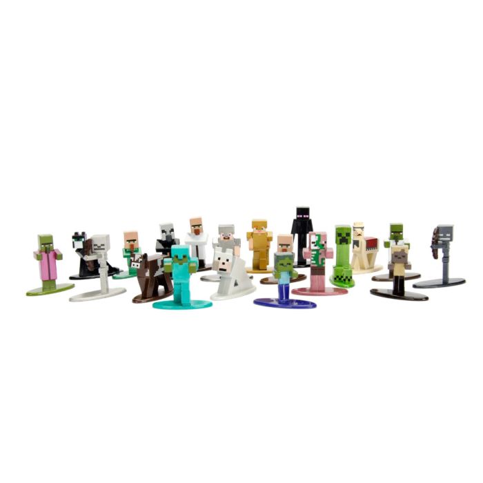 Nano Metalfigs Minecraft Diecast Figure 20-Pack [Version 1]