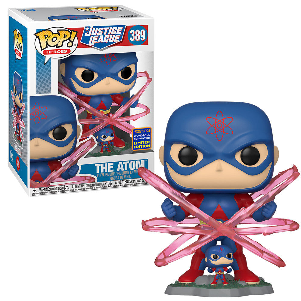 The Atom (2021 Wondrous Exclusive) #289 Justice League Pop! Vinyl