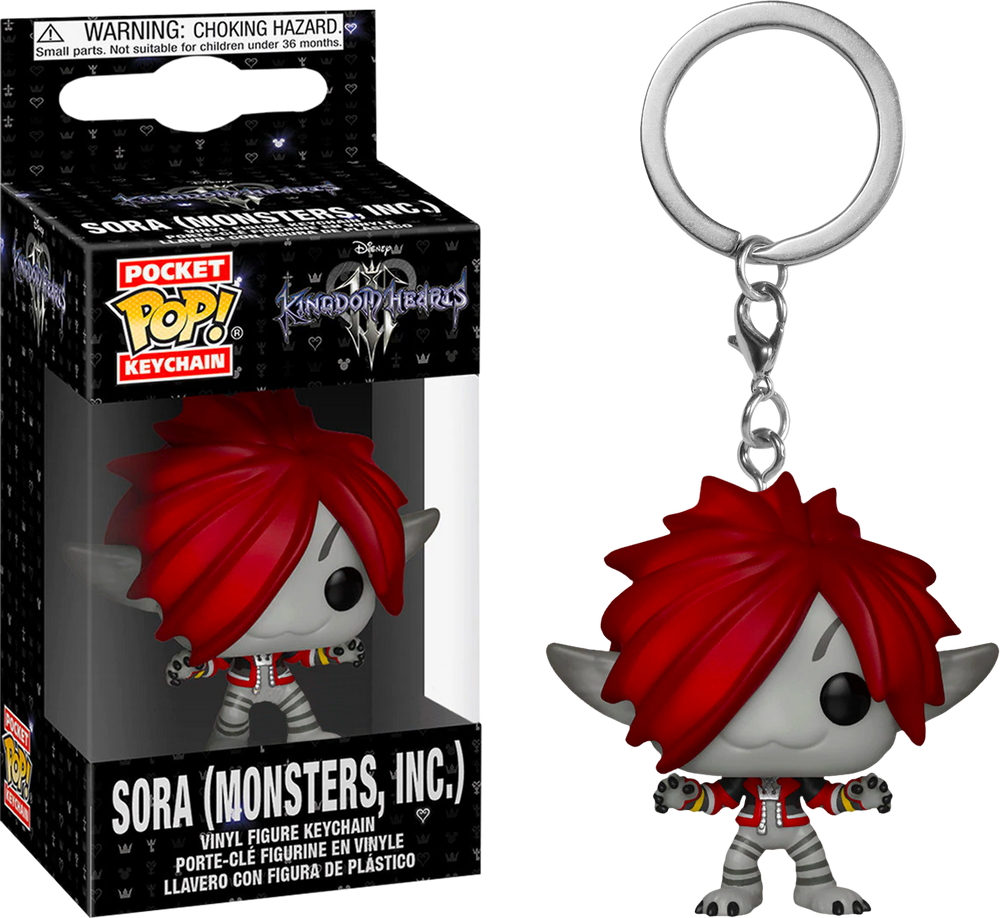 Sora (Monsters Inc.) - Kingdom Hearts 3 Pop! Keychain