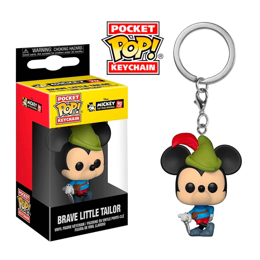 Mickey Mouse - 90th Brave Tailor Pop! Keychain