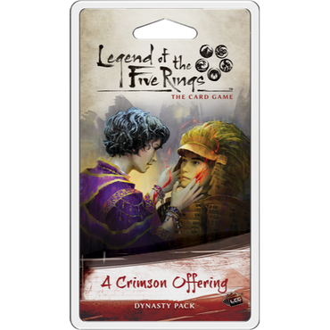 Legend of the Five Rings LCG The Temptations Cycle A Crimson Offering