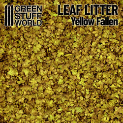 Leaf Litter - Fallen Yellow - Green Stuff World