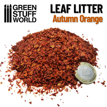 Micro Leaves - Autumn Leaf Litter - Green Stuff World