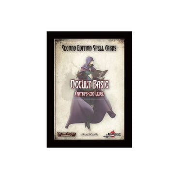 Pathfinder Second Edition Spell Cards Occult
