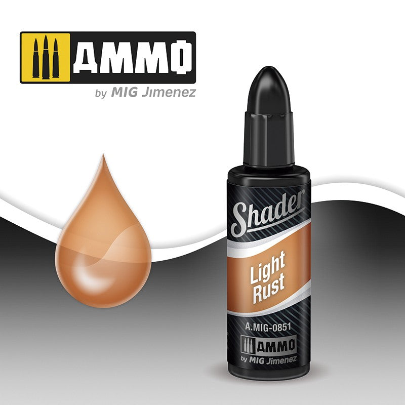 Ammo by MIG Shader Light Rust 10ml