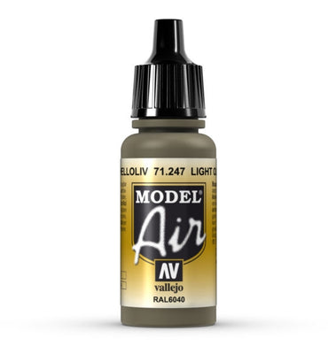 Vallejo Model Air - Light Olive 17 ml
