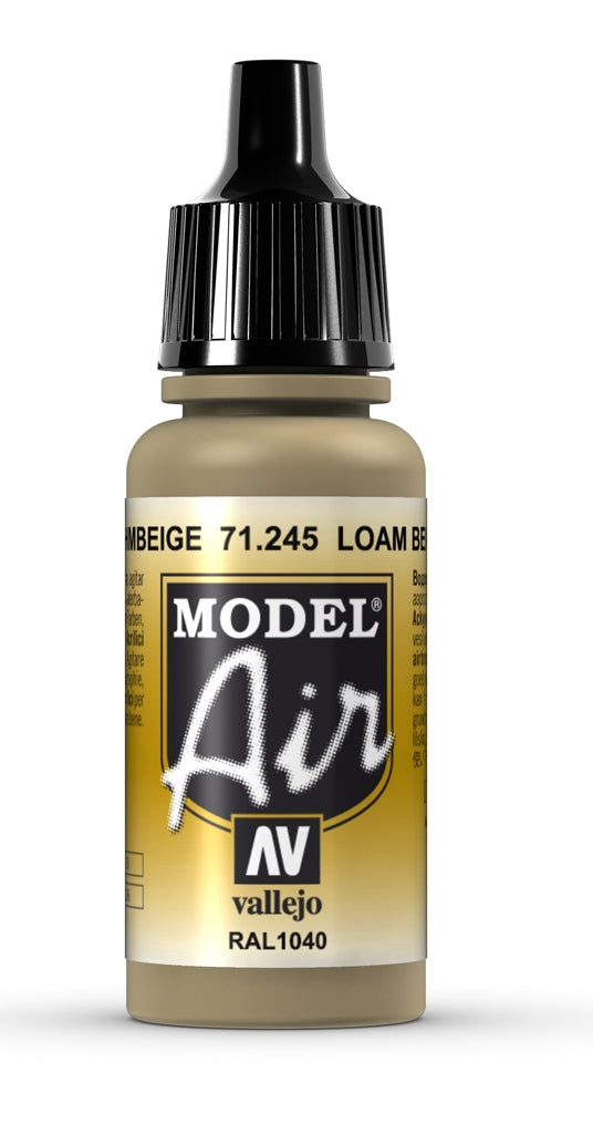 Vallejo Model Air - Loam Beige 17 ml