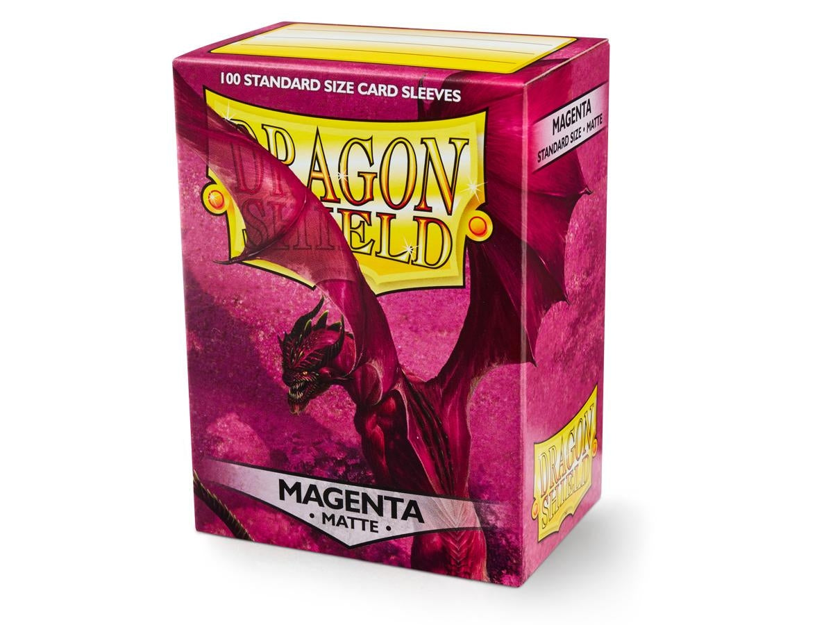 Sleeves - Dragon Shield - Box 100 - Magenta MATTE