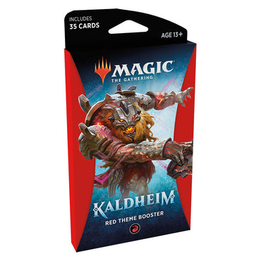 Magic Kaldheim Theme Booster - Red