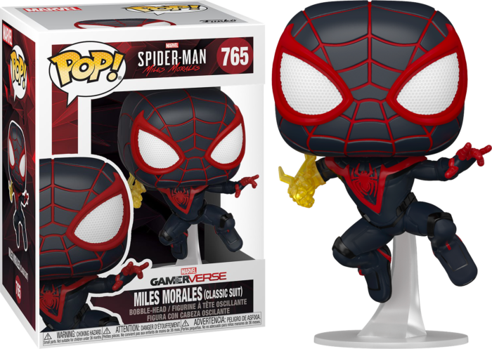 Miles Morales (Classic Suit) #765 Spider-Man Miles Morales Pop! Vinyl