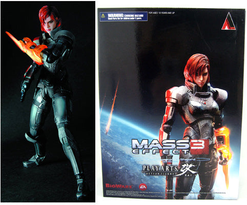 Mass Effect 3 Female Commander Shepard - Play Arts Kai Action Figure