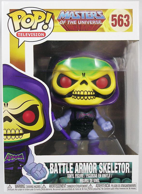 Battle Armor Skeletor #563 Masters of the Universe Pop! Vinyl