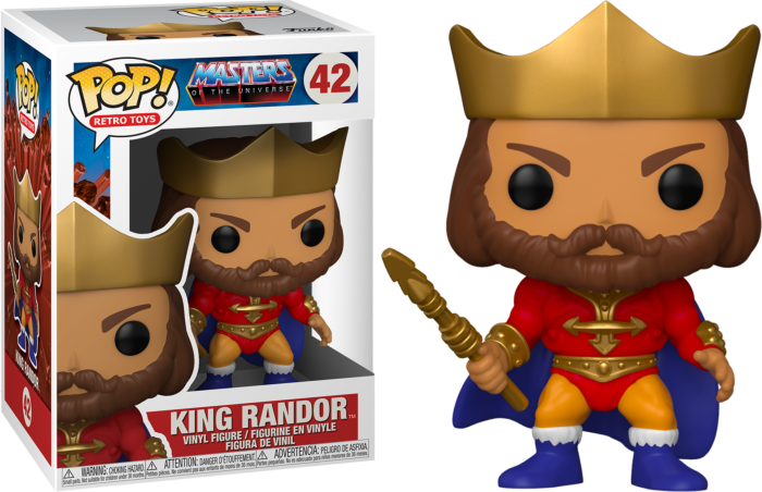 King Randor #42 Masters of the Universe Pop! Vinyl