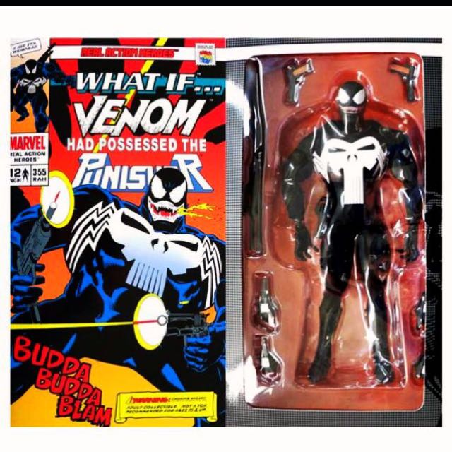 Real Action Heroes What If Venom Possessed The Punisher
