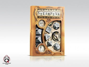 Q Workshop Steampunk Metal Dice Set 7