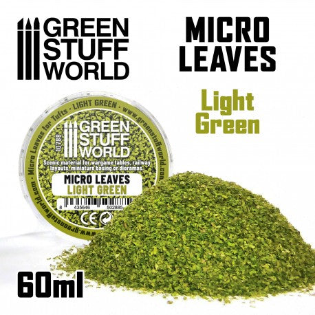 Micro Leaves - Light Green Mix - Green Stuff World