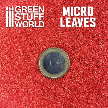 Micro Leaves - Red Mix - Green Stuff World