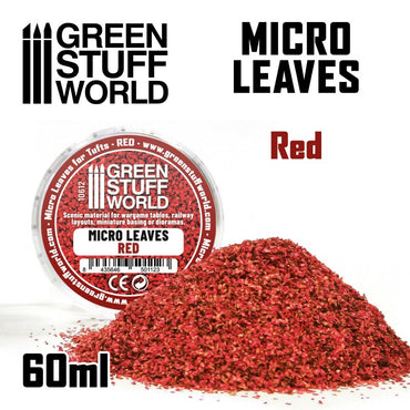 Micro Leaves - Red Mix - Green Stuff World