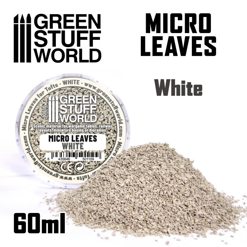 Micro Leaves - White Mix - Green Stuff World