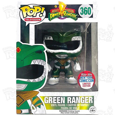 Green Ranger #360 (2016 New York Comic Con Limited Edition) Mighty Morphin' Power Rangers Pop! Vinyl
