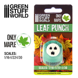 Miniature Leaf Punch MEDIUM GREEN - Green Stuff World