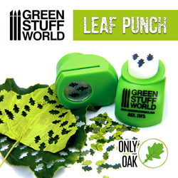 Miniature Leaf Punch LIGHT GREEN - Green Stuff World