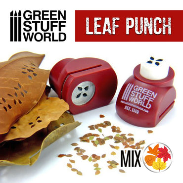 Miniature Leaf Punch RED - Green Stuff World