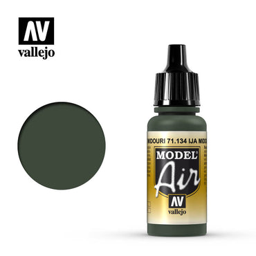 Vallejo Model Air - IJA Midouri Green 17 ml