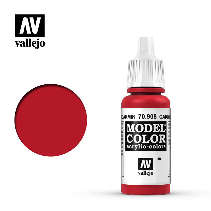 Vallejo Model Colour - Carmine Red 17 ml