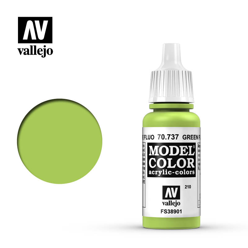 Vallejo Model Colour - Fluorescent Green 17 ml
