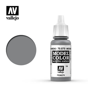 Vallejo Model Colour - Medium Sea Grey 17 ml