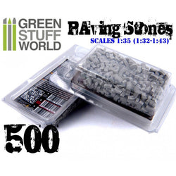 Model Paving Bricks - Grey x500 - Green Stuff World