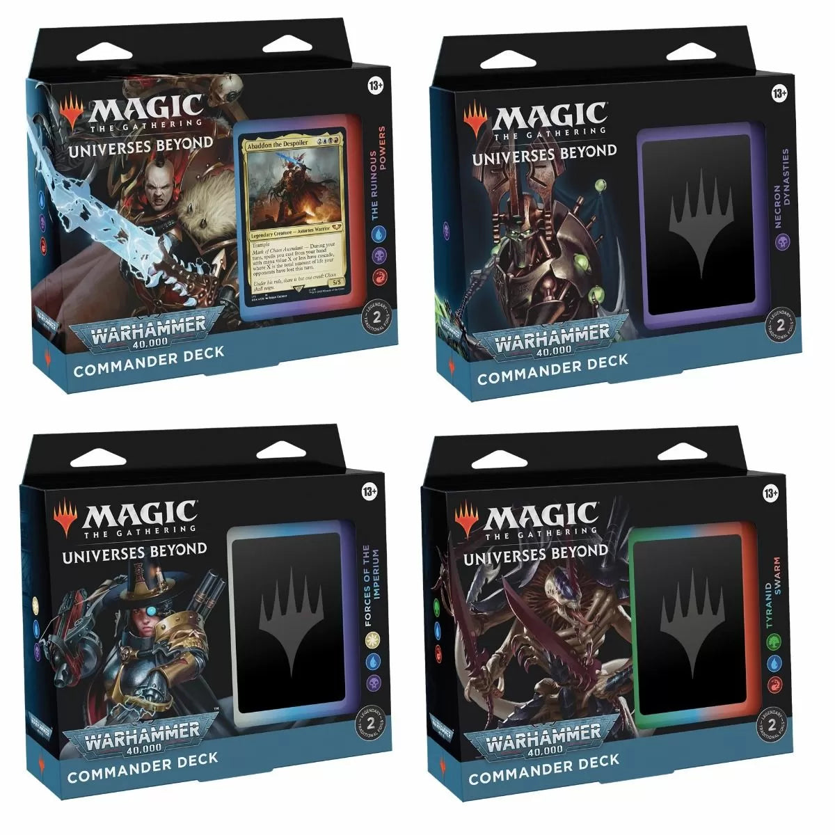 warhammer 40k mtg booster box Wilds of Eldraine Collector Boosters Mox Boarding House 1 Art Card Mtg Warhammer 40k Commander Deck