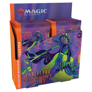Magic Innistrad Midnight Hunt Collector Booster Display