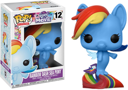Rainbow Dash Sea Pony (Chase) #12 My Little Pony The Movie Pop! Vinyl
