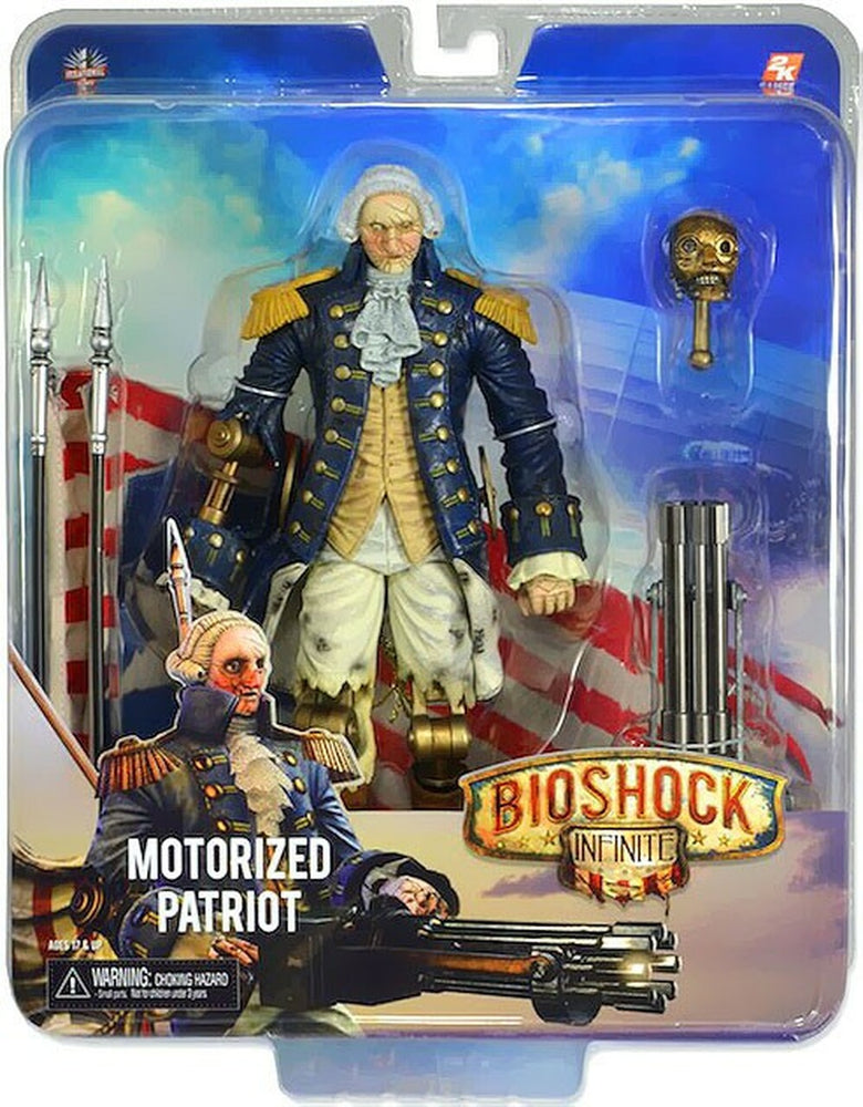 Motorized Patriot (Bioshock Infinite) 9 Inch Action Figure - In Box (Pre-Owned)