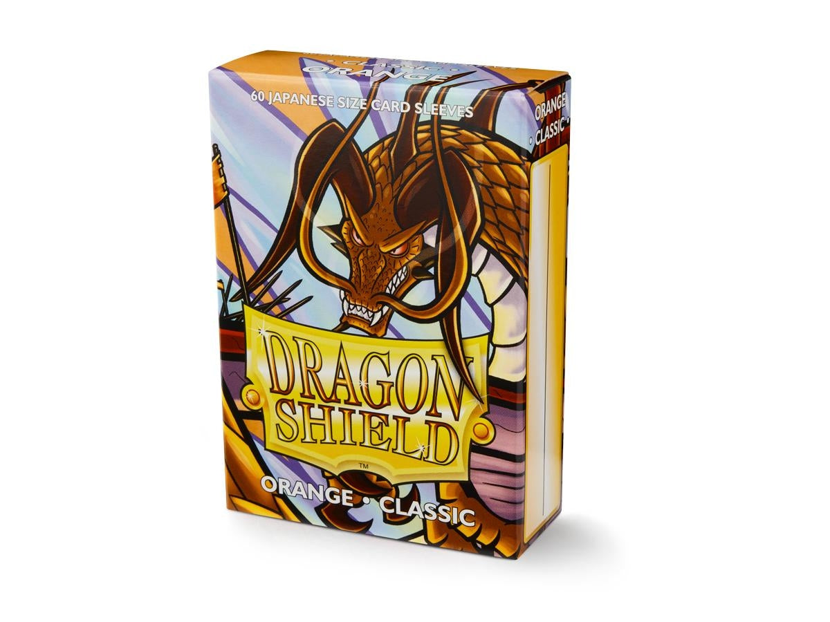 Sleeves - Dragon Shield Japanese - Box 60 - Classic Orange