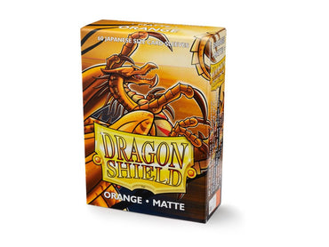 Sleeves - Dragon Shield Japanese - Box 60 - Orange Matte