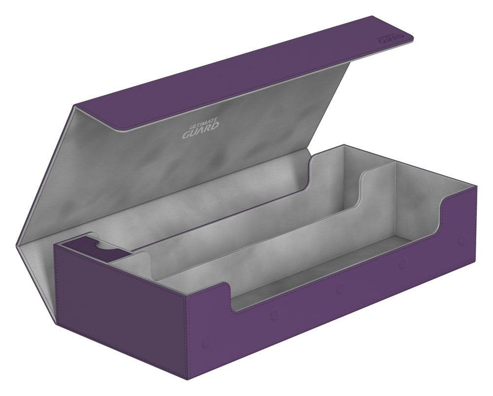Ultimate Guard Superhive 550+ Standard Size XenoSkin Purple Deck Box