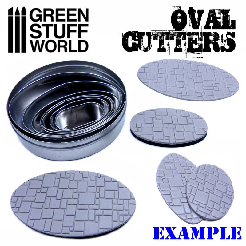 Oval Cutters for Bases - Green Stuff World