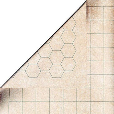 CHX 96257 Reversible Battlemat 1½ Squares and 1½ Hexes (23 1/2 x 26 Playing Surface)