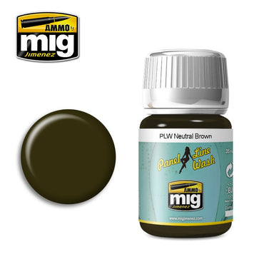 Ammo by MIG Panel Line Wash Blue Grey 35ml