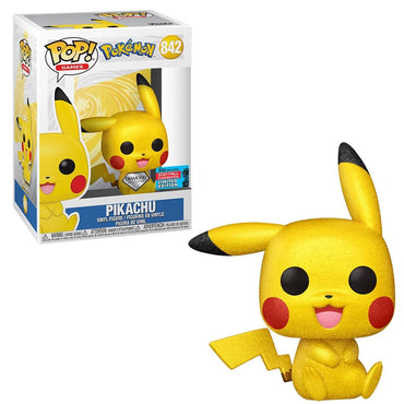 Pikachu (Diamond 2021 Fall Convention) #842 Pokemon Pop! Vinyl