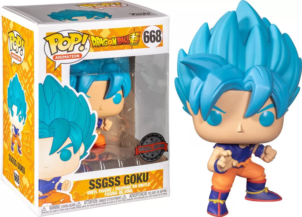 SSGSS Goku (Special Edition) #668 Dragon Ball Super Pop! Vinyl