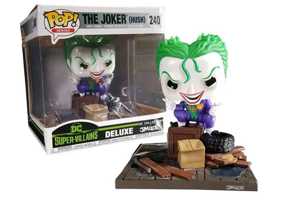 The Joker (Hush) #240 DC Super-Villains Deluxe Pop! Vinyl